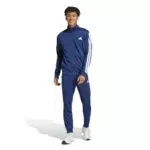 Adidas Tuta da Allenamento Uomo Sportswear Basic 3 Stripes Tricot
