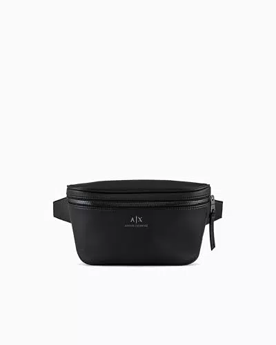 Armani Exchange Marsupio Uomo in Eco-pelle Waistbag