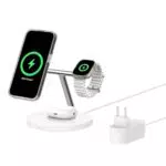 Belkin BoostCharge base di ricarica wireless 3 in 1 compatibile MagSafe Qi2