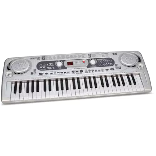 Bontempi HarmonyKeys Tastiera Digitale 54 Tasti con Connessione USB