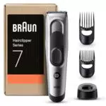 Braun Series 7 HC7390 Tagliacapelli Uomo per Capelli e Barba, Lame Ultra Affilate