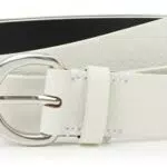 Calvin Klein Cintura Classic Buckle in Pelle da Donna 3,0 cm