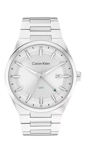 Calvin Klein Orologio Uomo DISTINGUISH con Movimento Quarzo e Calendario