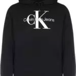 Calvin Klein Felpa con Cappuccio da Uomo Core Monologo