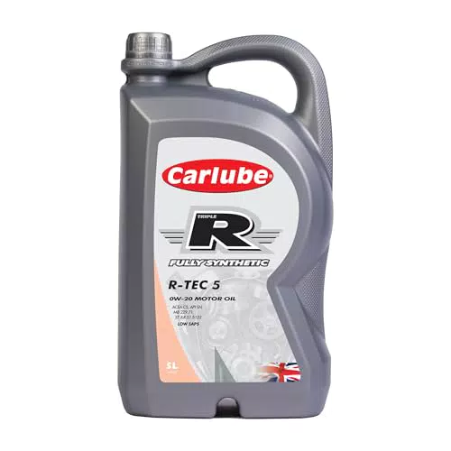 Carlube Triple R 0W-20 Olio Motore Sintetico ACEA C5 API SN R-Tec 5
