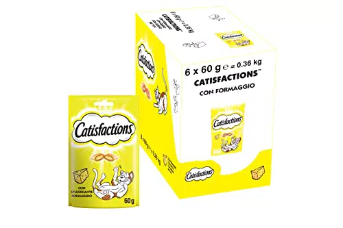 Catisfactions Snack per Gatti al Formaggio Stuzzicante