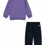 Champion Tuta Legacy Bambina in Cotone, Abbigliamento Sportivo Ragazza