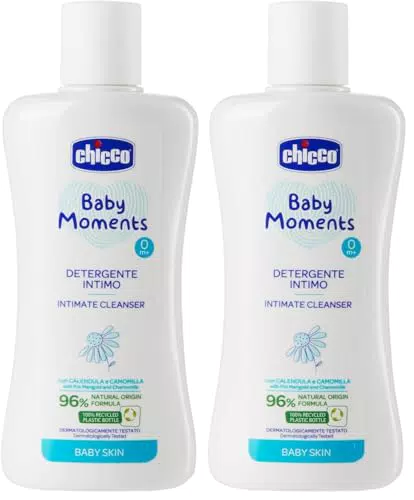 Chicco Baby Moments Detergente Intimo Emolliente e Lenitivo per Neonati