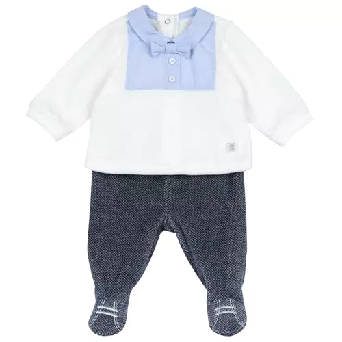 Chicco Completo Neonato in Ciniglia Set Coprifasce e Ghettine Abbigliamento 0-24 Mesi