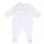 Chicco, Tutina Neonata in Calda e Morbida Ciniglia, con Comoda Apertura Entrogamba