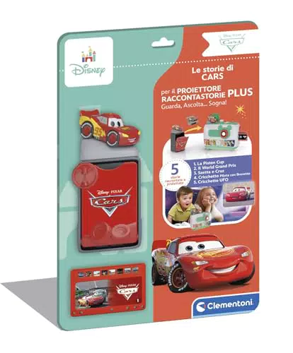 Clementoni Disney Baby Proiettore Raccontastorie Cars Storyteller Bambini 2+