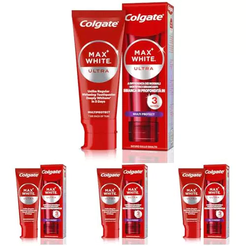 Colgate Max White Ultra Dentifricio Sbiancante Protezione Smalto Denti Sensibili