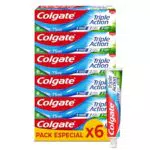 Colgate Tripla Azione Dentifricio Anticarie Al Fluoro Per Denti Bianchi E Alito Fresco
