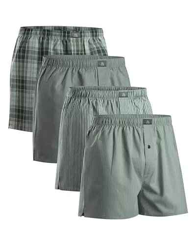 Danish Endurance Boxer Uomo Cotone Biologico Leggeri e Traspiranti