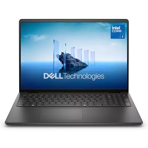 Dell 16 Laptop DC16250, 16" FHD+, Intel Core 5, 16GB RAM, 512GB SSD, Win 11 Home