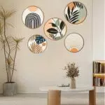 DETENE Decorazione da Parete in Legno Stile Boho