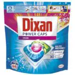 Dixan Power Caps Color, Detersivo Lavatrice in Capsule, 60 lavaggi