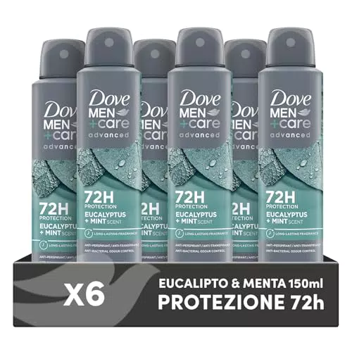 Dove Men+Care Advanced Care Deodorante Spray Idratante Uomo 72h