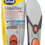 Dr. Scholl's Liquiflex Extra Support Solette Memory Foam Antiodore per Scarpe da Lavoro