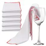 FerraDrend Panno in Microfibra per Vetri e Bicchieri Senza Aloni