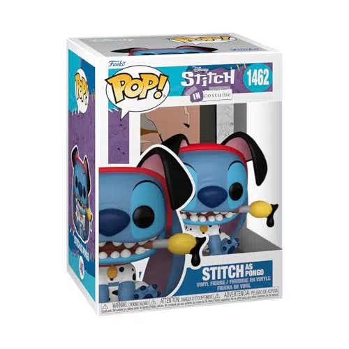 Funko POP Disney Stitch Costume 101 Dalmatians Pongo Figura Vinyl Collezione