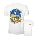 Funko Pop Tee Sonic The Hedgehog Running Maglietta Maniche Corte per Adulti