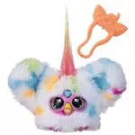 Hasbro Furby Furblets Loo-Lay Peluche Elettronico Collezionabile con Clip Portachiavi