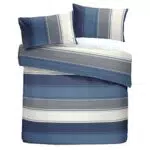 Fusion Betley Classic Wide Stripe Set Copripiumino in Poliestere