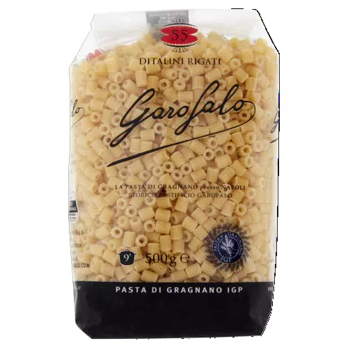 Garofalo Pasta Ditalini Rigati Integrale di Alta Qualità