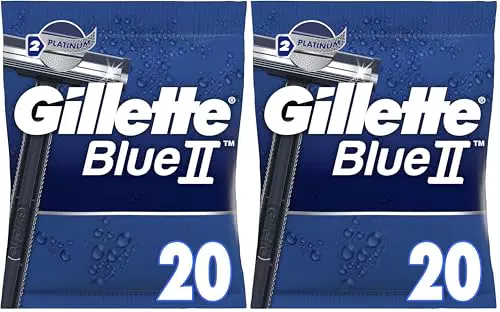 Gillette BlueII Rasoio Da Uomo Usa E Getta A Due Lame Testina Fissa