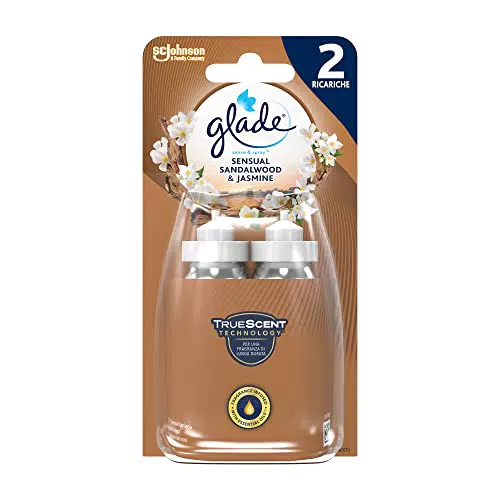 Glade Sense & Spray Doppia Ricarica, Deodorante per Ambienti con Sensore di Movimento
