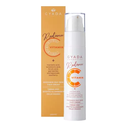 GYADA Cosmetics Crema Viso Illuminante Pelli Grasse con Vitamina C