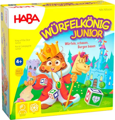 HABA Re Dei Dadi Junior Gioco Da Tavolo Per Bambini