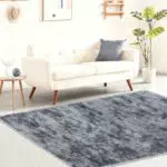 Hengrongshen Tappeto soffice lavabile per soggiorno e camera da letto