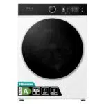 Hisense WF5I1045BWQ Lavatrice Frontale 1400 giri, 15 Programmi, AutoDose, Vapore