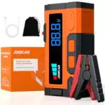 JDMCAR Avviatore Batteria Auto Portatile 5000A per Auto e Moto Benzina e Diesel