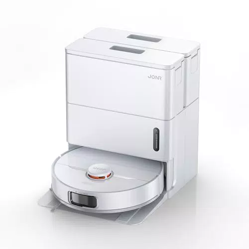 JONR Robot Aspirapolvere T5 Pro Gen 2 con Lavaggio e Asciugatura ad Aria Calda