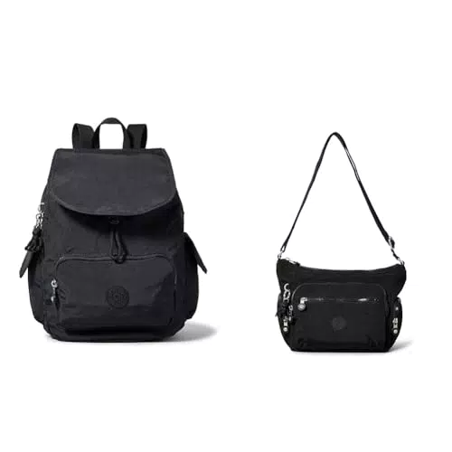Kipling City Pack Zaino Donna e Gabbie S Borsa a Tracolla Donna