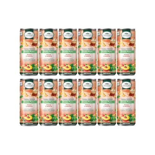 L'Angelica Tisana Fredda Ventre Piatto con Finocchio, Menta, Carvi e Cardamomo