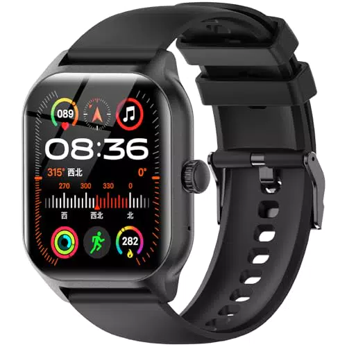 LAOYABB Smartwatch 2.01 Uomo Donna Fitness Tracker con Chiamate Cardiofrequenzimetro IP68