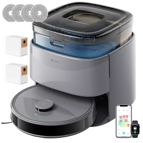 Lefant M3 Robot Aspirapolvere Lavapavimenti con Mappatura e Svuotamento Automatico