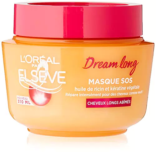 L'Oréal Paris Elseve Dream Long Maschera Ricostruttiva con Olio di Ricino