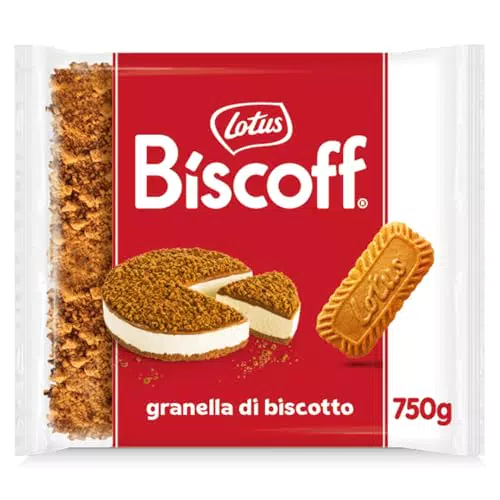 Lotus Biscoff Granella Decorativa Croccante per Dolci, Torte, Gelati e Waffle Vegana