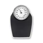 Medisana PSD bilancia personale meccanica analogica design retrò con vetro rinforzato