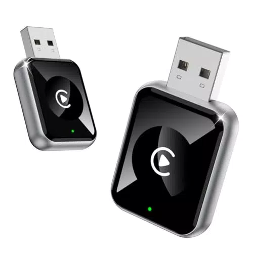 MoKo Adattatore Wireless Apple Carplay 2025, Connessione Rapida Bluetooth e WiFi