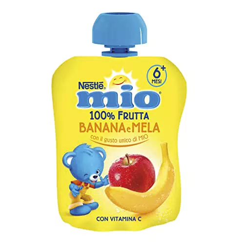 Nestlé Mio Merenda 100% Frutta Banana e Mela da Spremere