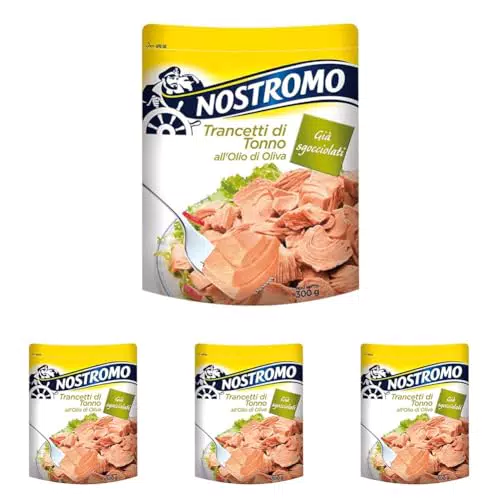Nostromo Trancetti Di Tonno All'Olio Di Oliva Facili Da Aprire E Pronti All'Uso