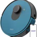 OKP L1 Robot Aspirapolvere con Mappatura LiDAR, 3800Pa, WiFi, Alexa, App