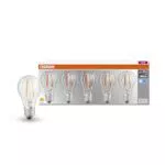OSRAM LED BASE Classic A60 lampada LED E27 sostituisce lampadina 60W