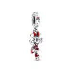 Pandora Disney Minnie Mouse 793530C01 Ciondolo in Argento Sterling per Braccialetti
